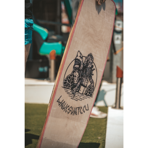 Handmade Wakeskate - Nautical Nightmares